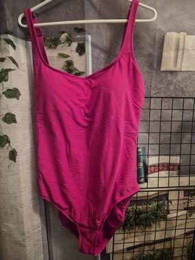 Bright Fuchsia One-Piece Swimsuit